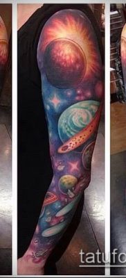 fotó tetoválás Saturn (tetoválás Saturn) (érték) - példa rajz - 046