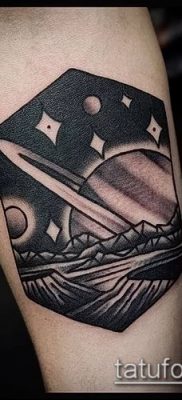 fotó tetoválás Saturn (tetoválás Saturn) (érték) - példa rajz - 032