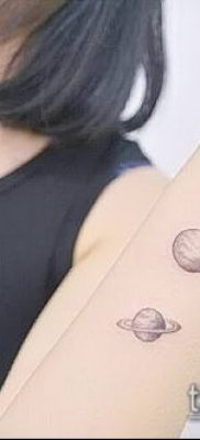 fotó tetoválás Saturn (tetoválás Saturn) (érték) - példa rajz - 010