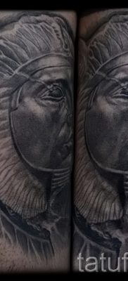 A szfinx tetoválás méltó változata - használhatja a szfinx tetoválás jelentését a lányok számára