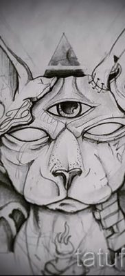 A szfinx tetoválás eredeti változata - használható a szfinx tetoválás jelentése lányoknak