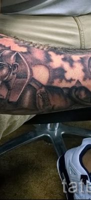 A szfinx tetoválás érdekes változata - használhat szfinx macska tetoválást