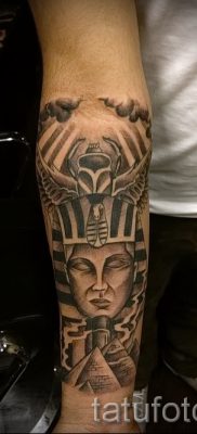 A szfinx tetoválás stílusos változata - szfinxmacska tetováláshoz használható