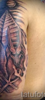 A Szfinx tetoválás eredeti változata - használható az egyiptomi Szfinx tetováláshoz