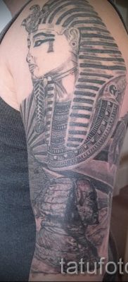 A szfinx tetoválás hűvös változata - használhatja a szfinx tetoválás jelentését a lányok számára