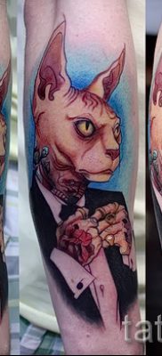 A szfinx tetoválás hűvös változata - használhatja a szfinx tetoválás jelentését a lányok számára