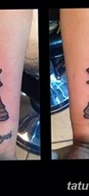 fotó a sakktetoválásról, keltezés: 2017. 09. 16. №014 - sakk tetoválás -