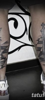 fotó a sakktetoválásról, keltezés: 2017. 09. 16. №031 - sakk tetoválás -