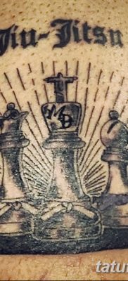 fotó a sakktetoválásról, keltezés: 2017. 09. 16 №033 - sakk tetoválás -