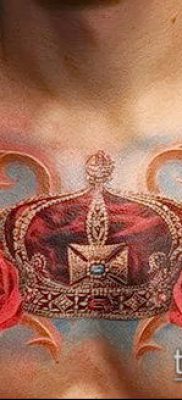 fotó Monomach kalap tetoválásáról (érték) - példa rajz - 011