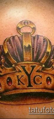 fotó Monomach kalap tetoválásáról (érték) - példa rajz - 007