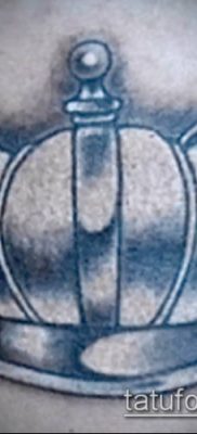 fotó Monomach kalap tetoválásáról (érték) - példa rajz - 004