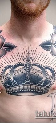 fotó Monomach kalap tetoválásáról (érték) - példa rajz - 003