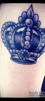 fotó Monomach kalap tetoválásáról (érték) - példa rajz - 002