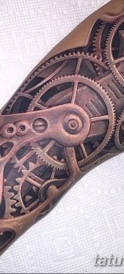 fotó a fogaskerék tetoválásról, kelt 2017.08.01. №069 - Fogaskerék tetoválás -