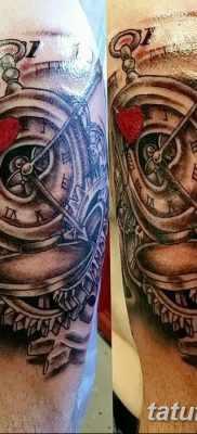 fotó a fogaskerék tetoválásról, kelt 2017.08.01. №084 - Fogaskerék tetoválás -