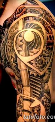 fotó egy fogaskerék tetoválásról, kelt 2017.08.01. №113 - Fogaskerék tetoválás -