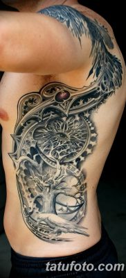 fotó a fogaskerék tetoválásról, kelt 2017.08.01. №123 - Fogaskerék tetoválás -