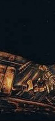 fotó egy fogaskerék tetoválásról, kelt 2017.08.01. №125 - Fogaskerék tetoválás -