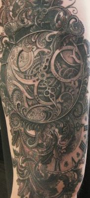 fotó a fogaskerék tetoválásról, 2017.08.08., №128 - Fogaskerék tetoválás -