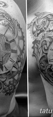 fotó egy fogaskerék tetoválásról, kelt 2017.08.01. №148 - Fogaskerék tetoválás -