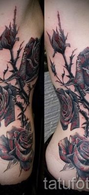 fotó csipkebogyó tetoválásról a csipkebogyó tetoválás jelentéséről szóló cikkhez - tatufoto.ru - 19