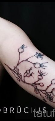 fotó csipkebogyó tetoválásról a csipkebogyó tetoválás jelentéséről szóló cikkhez - tatufoto.ru - 18