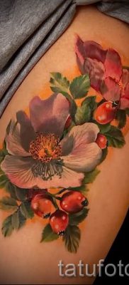 fotó csipkebogyó tetoválásról a csipkebogyó tetoválás jelentéséről szóló cikkhez - tatufoto.ru - 14