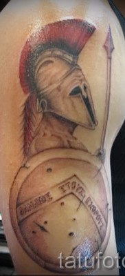 Fotó a Spartan Shield Tattoo -ról
