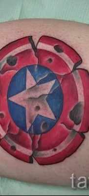 Pajzs tetoválás fotója 27