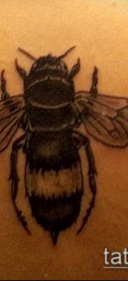 Bumblebee TATTOO No. 851 - a minta méltó változata, amely sikeresen használható a poszméh tetoválásához és feldolgozásához