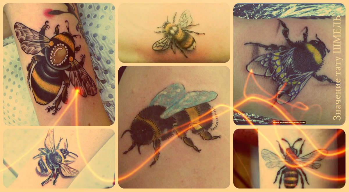 A poszméh tetoválás jelentése - fényképes lehetőségek a kész tetoválásokhoz - rajzok