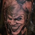 Evil Jester (Bohóc) Tetoválás