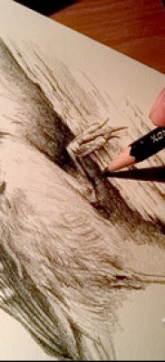 cinege tetoválás példa a 21. számú fényképen