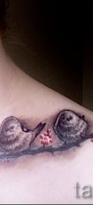 cinege tetoválás példa a 20. számú fényképen