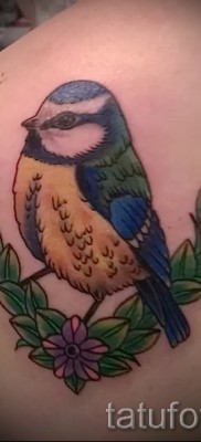 cinege tetoválás példa a 18 -as számú fotón