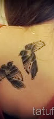 cinege tetoválás példa a 17. számú fényképen