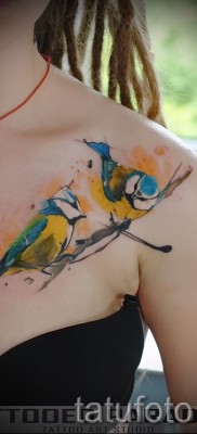 cinege tetoválás példa a 12. számú fotón