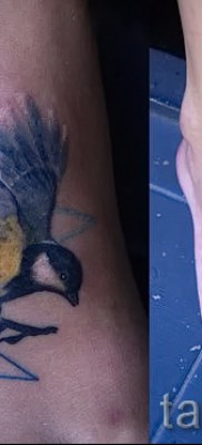 cinege tetoválás példa a 11. számú fotón