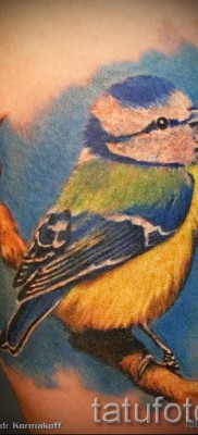 cinege tetoválás példa a 9. számú fényképen