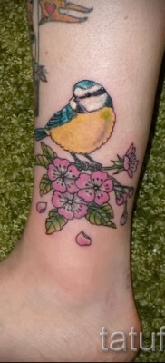 cinege tetoválás példa a 8. számú fényképen