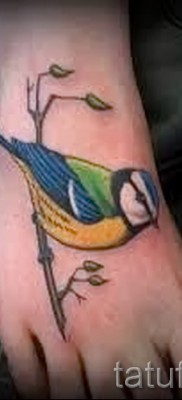 cinege tetoválás példa az 5. számú fényképen