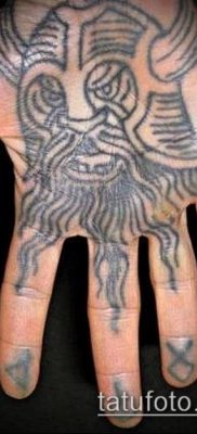 TATTOO SCANDINAVIAN RUNES nr. 274 - en interessant version af mønsteret, der let kan bruges til at transformere og anvende skandinaviske runer som en tatovering