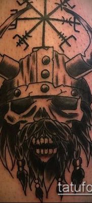 TATTOO SCANDINAVIAN RUNES №231 - en interessant version af mønsteret, der med succes kan bruges til behandling og anvendelse af skandinaviske runer som en tatovering for amuletter