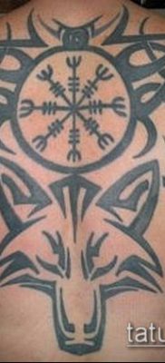 TATTOO SCANDINAVIAN RUNES №366 - en cool version af tegningen, som godt kan bruges til at forfine og anvende skandinaviske runer som en tatovering