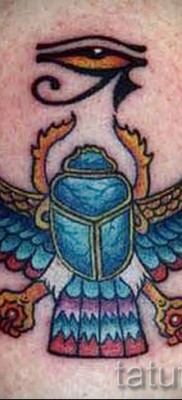 Пример за снимка на татуировка на скарабей 20