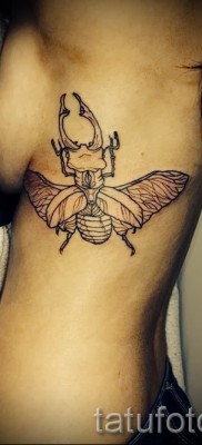 Пример за снимка на татуировка на скарабей 4