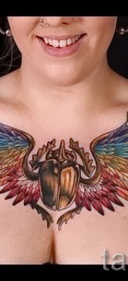 Пример за снимка на татуировка на скарабей 1