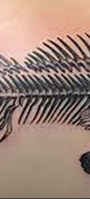 fotó egy csontváz tetoválásról, kelt 2017.08.28. №094 - tetováló csontváz -