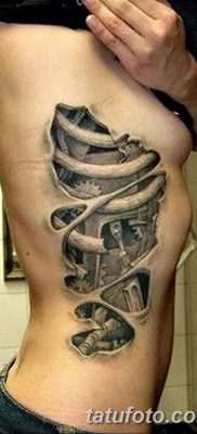 fotó egy csontváz tetoválásról, kelt 2017. augusztus 28 -án №101 - tetováló csontváz -